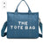 SHOULDER STRAP CANVAS TOTE BAG