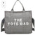 SHOULDER STRAP CANVAS TOTE BAG